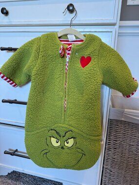 NWOT GRINCH Baby Sleep Sack | 0-12M